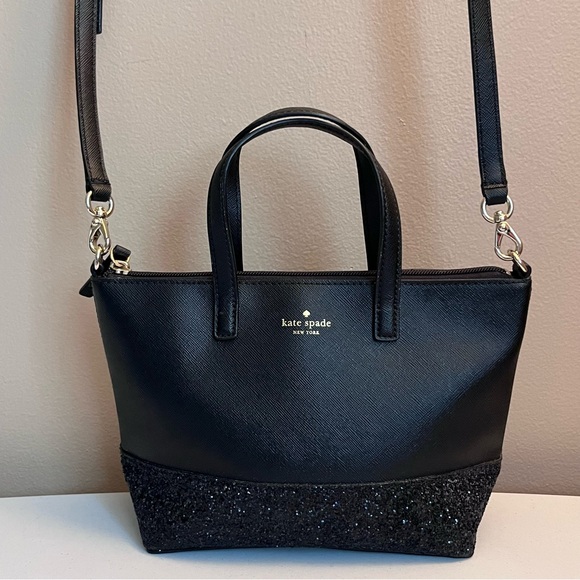 Kate Spade New York Ina Greta Court Glitter Crossbody Bag - Picture 4 of 12